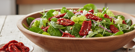 Salatalarınıza Lezzet Katacak Kurutulmuş Domates Mucizesi