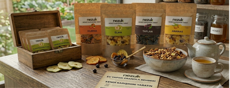 Ev Yapımı Granola Rehberi: Nezuk Ürünleriyle Kendi Karışımınızı Yaratın
