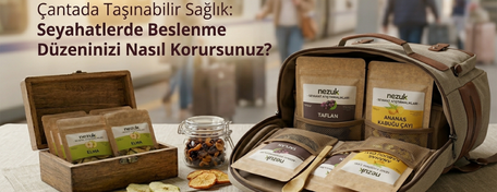 Çantada Taşınabilir Sağlık: Seyahatlerde Beslenme Düzeninizi Nasıl Korursunuz?