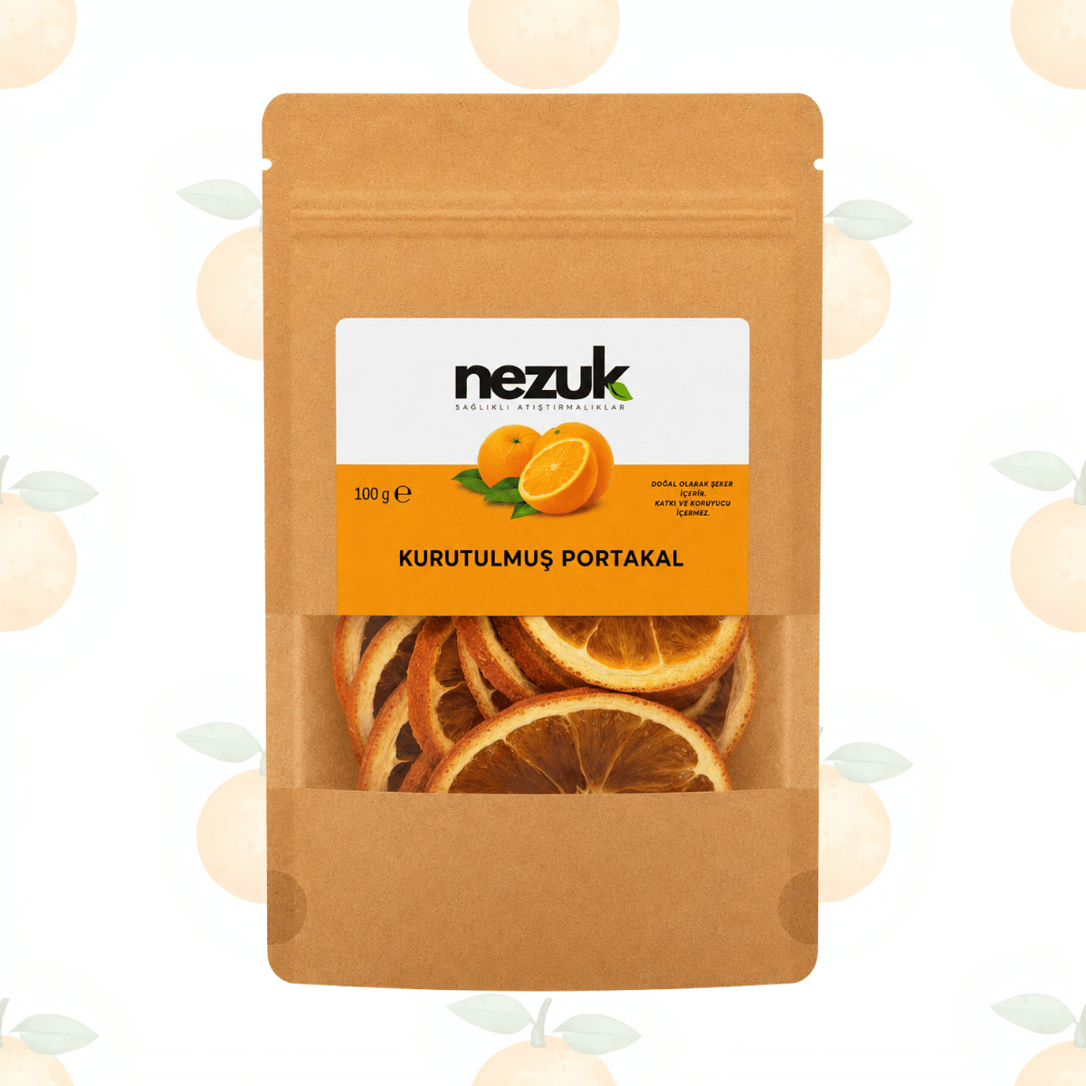 Nezuk Kurutulmuş Doğal Portakal