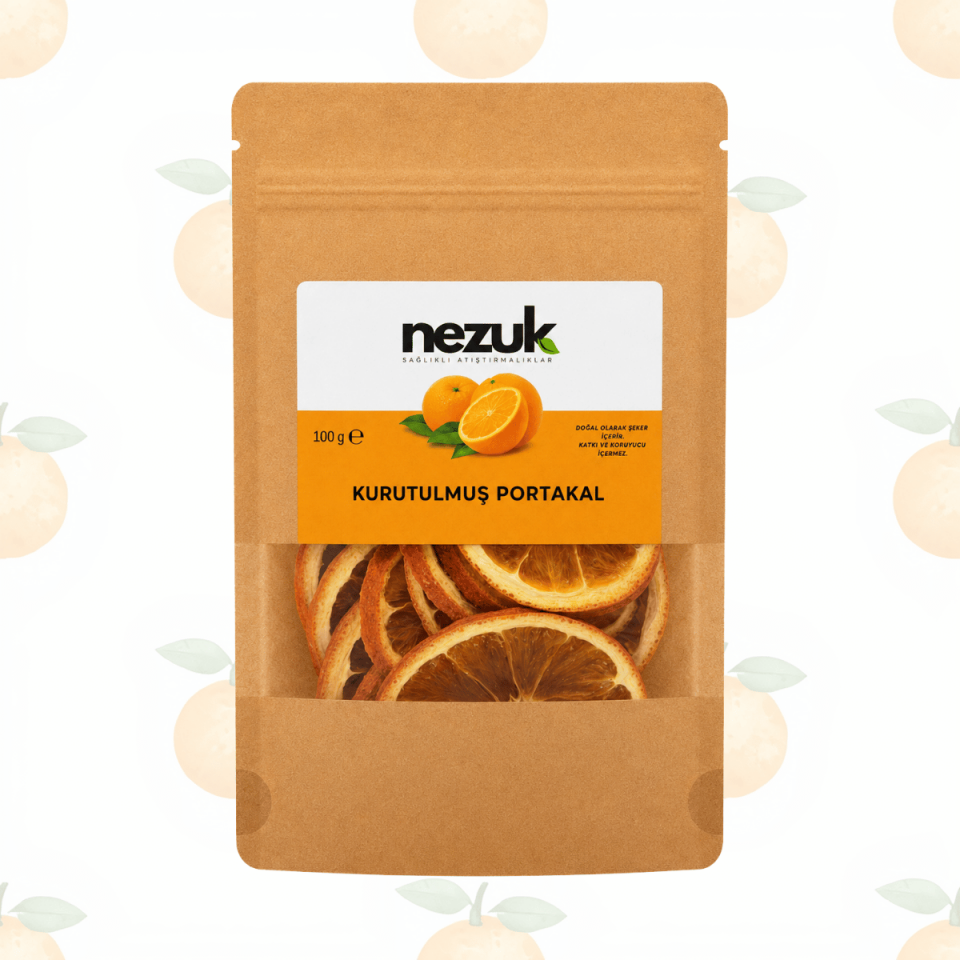 Nezuk Kurutulmuş Doğal Portakal