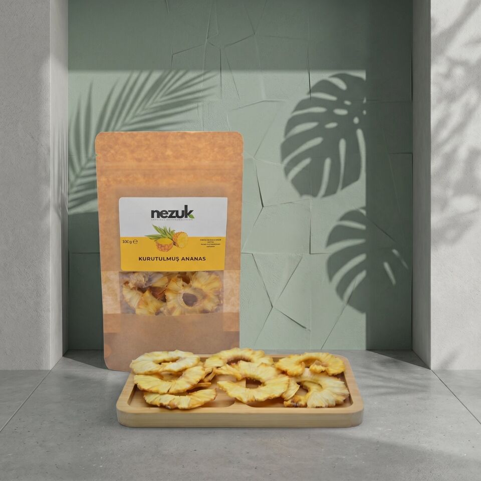 Nezuk Kurutulmuş Doğal Ananas