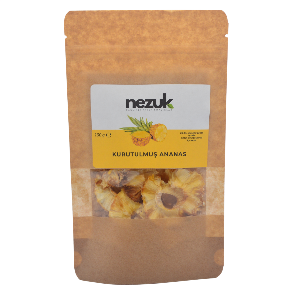 Nezuk Kurutulmuş Doğal Ananas