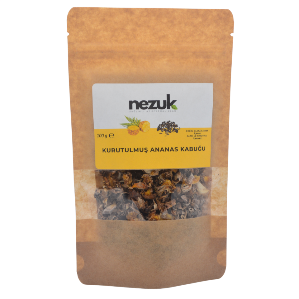 Nezuk Kurutulmuş Doğal Ananas Kabuğu (Çaylık)