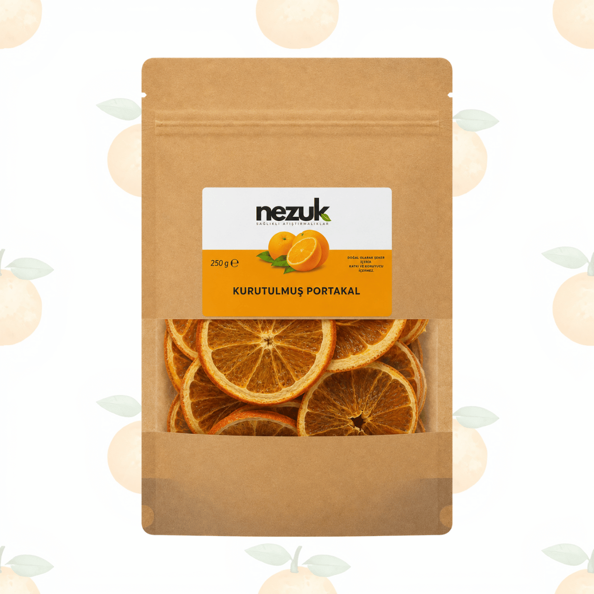 Nezuk Kurutulmuş Doğal Portakal 250g