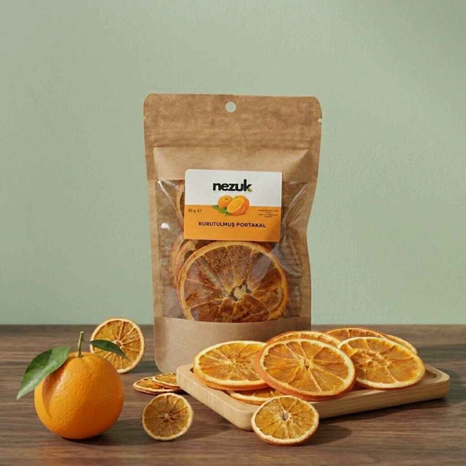 Nezuk Kurutulmuş Doğal Portakal 50g