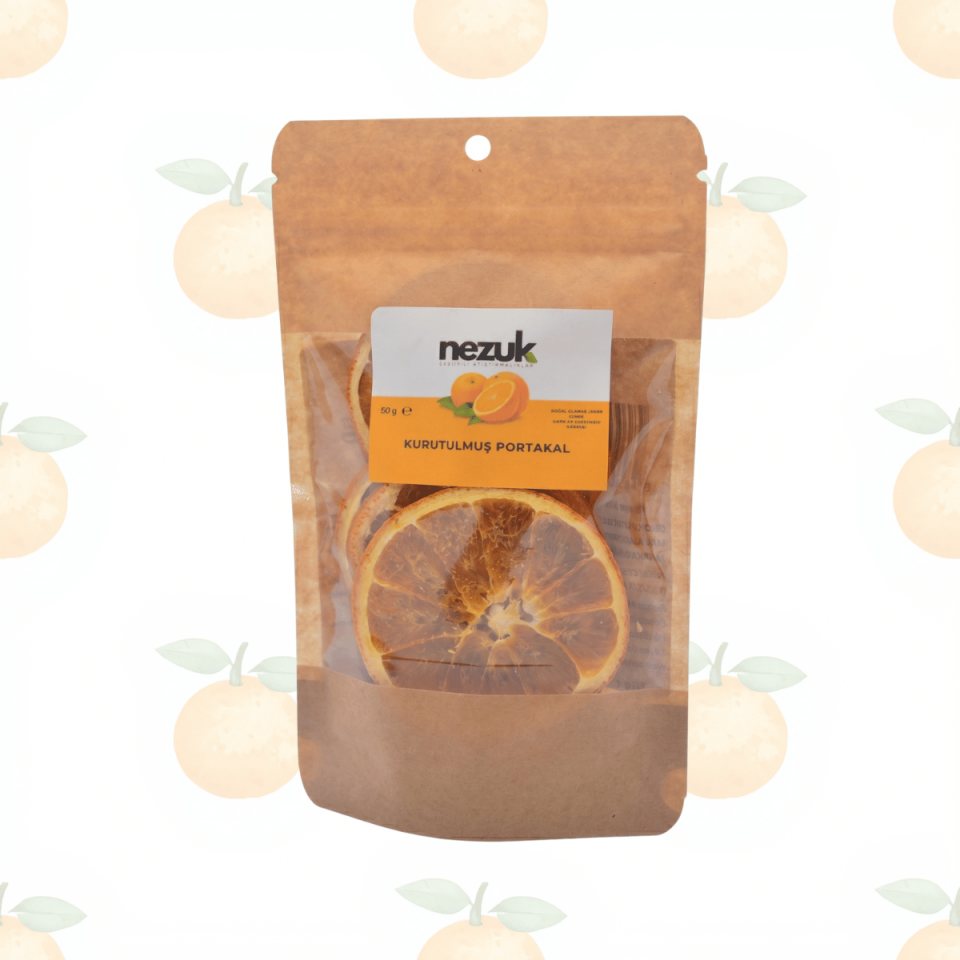 Nezuk Kurutulmuş Doğal Portakal 50g