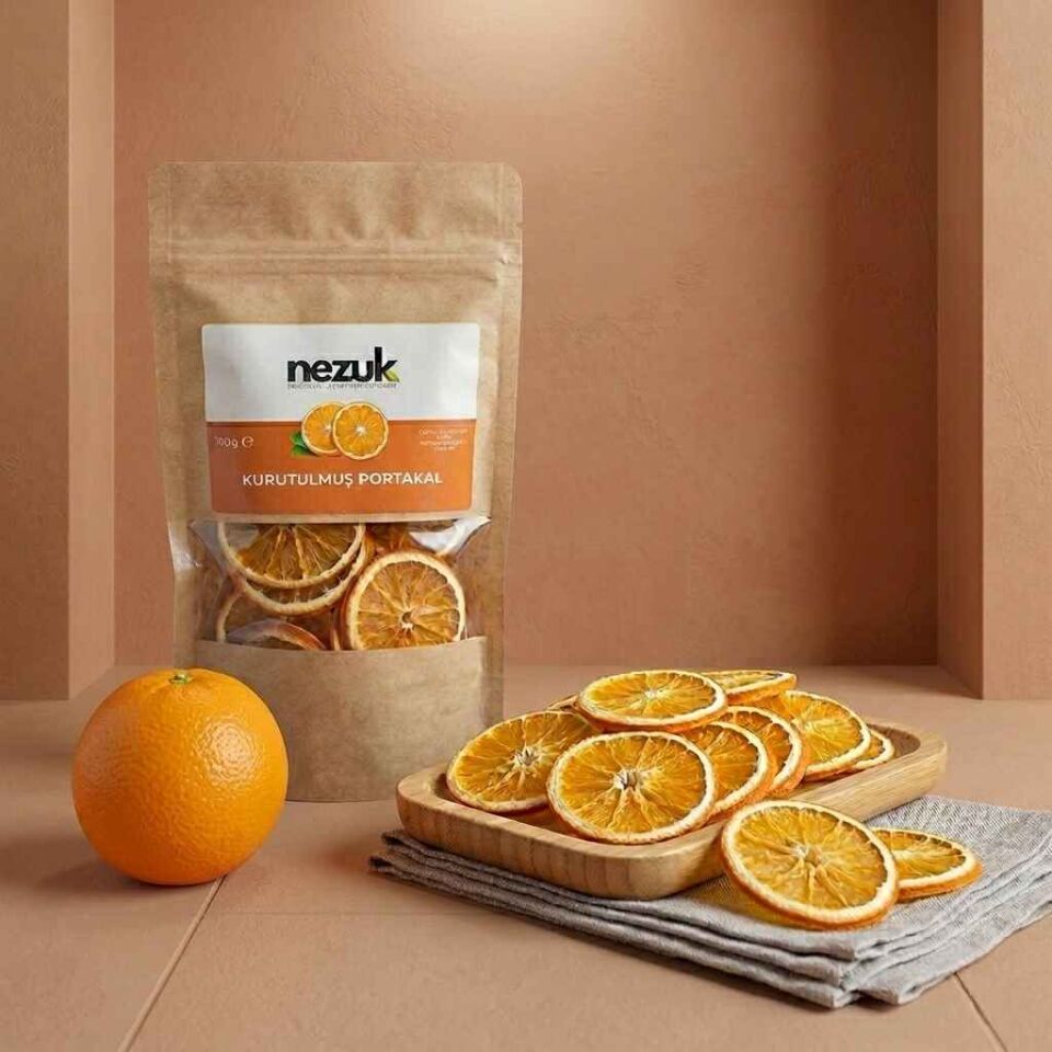Nezuk Kurutulmuş Doğal Portakal 100g