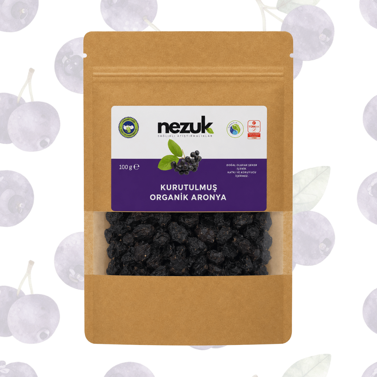 Nezuk Kurutulmuş Organik Aronya