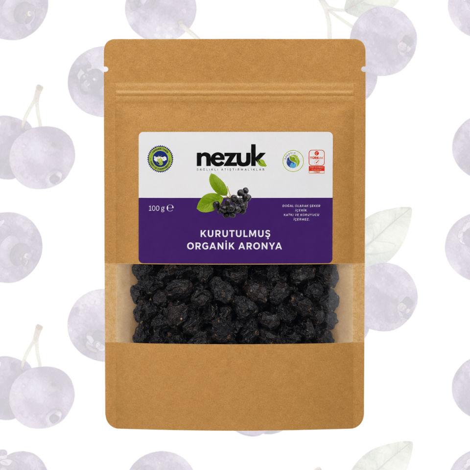 Nezuk Kurutulmuş Organik Aronya
