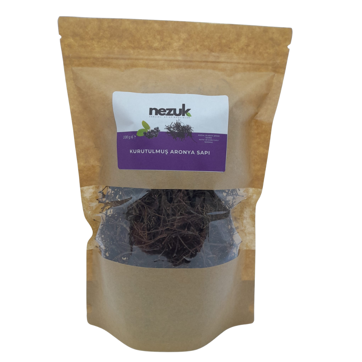 Nezuk Kurutulmuş Doğal Aronya Sapı (Çaylık)