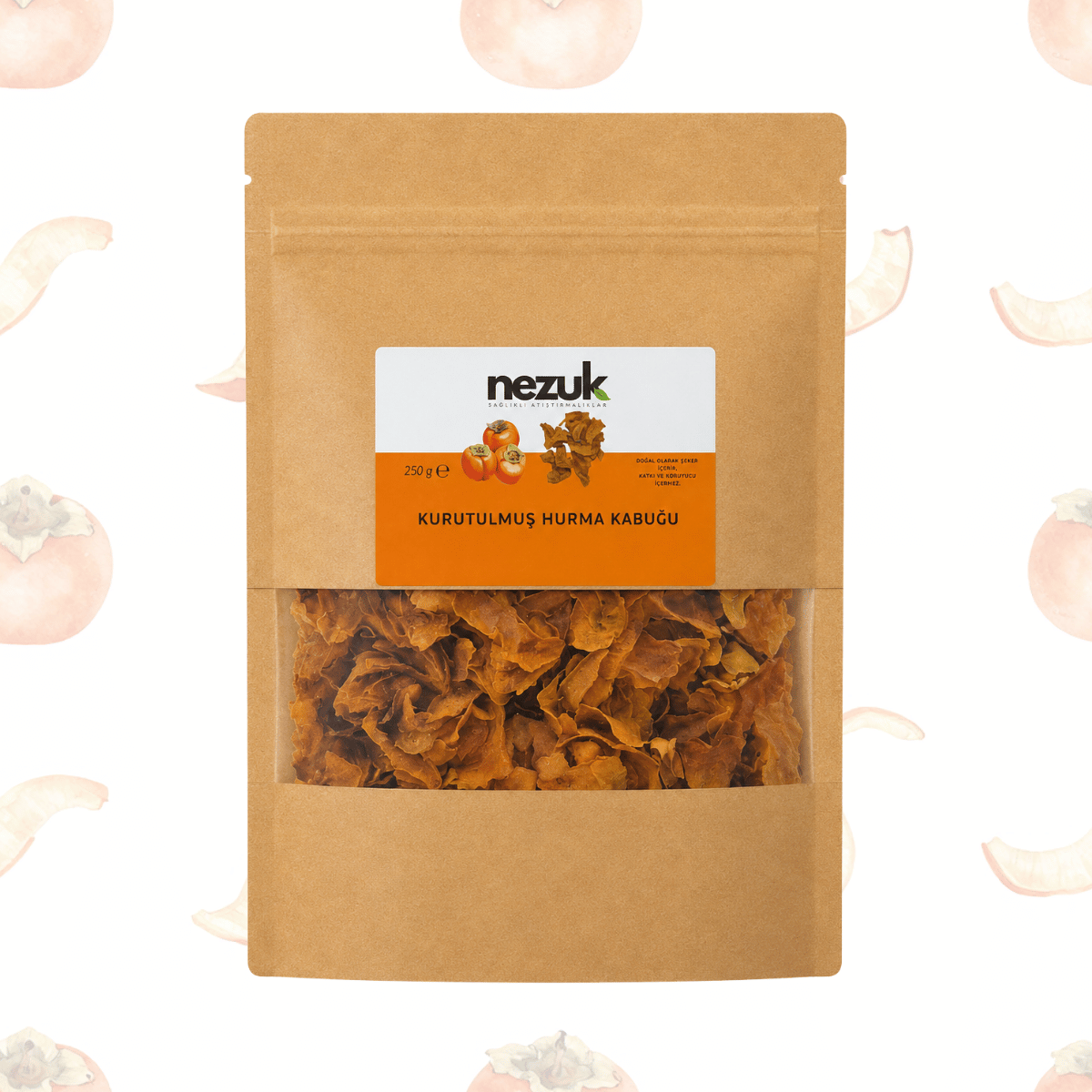 Nezuk Kurutulmuş Doğal Cennet Hurması Kabuğu (Çaylık) 250g