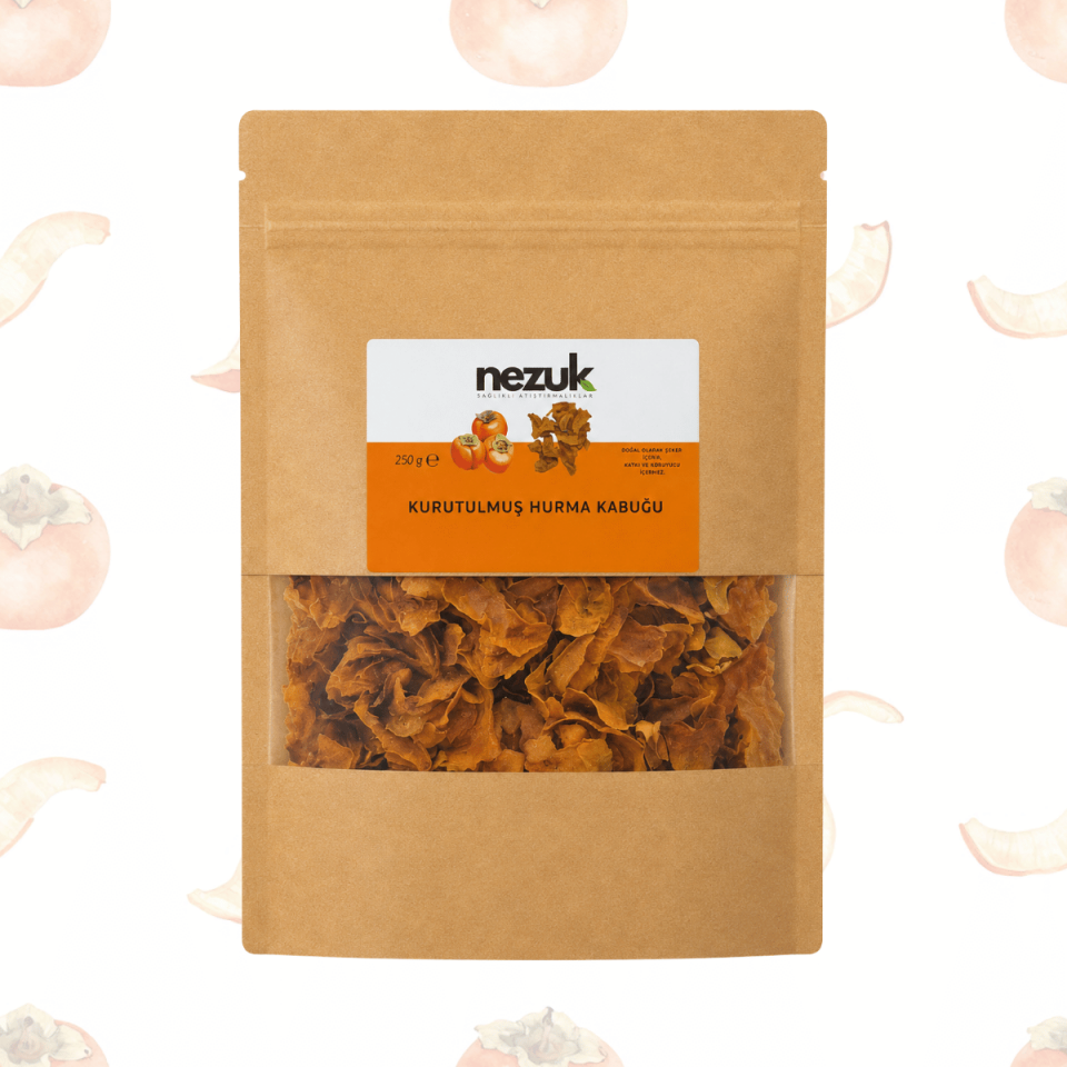 Nezuk Kurutulmuş Doğal Cennet Hurması Kabuğu (Çaylık) 250g
