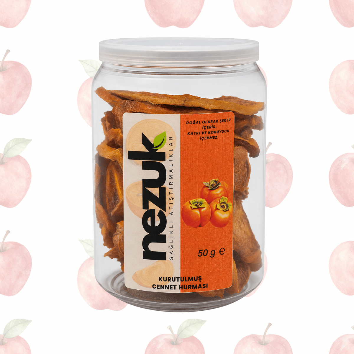 Nezuk Kurutulmuş Doğal Cennet Hurması-Cips-PET 50g