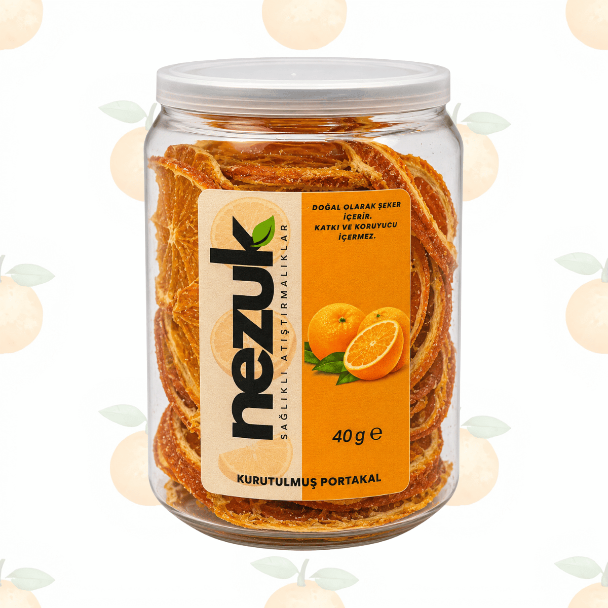 Nezuk Kurutulmuş Doğal Portakal-PET 40g