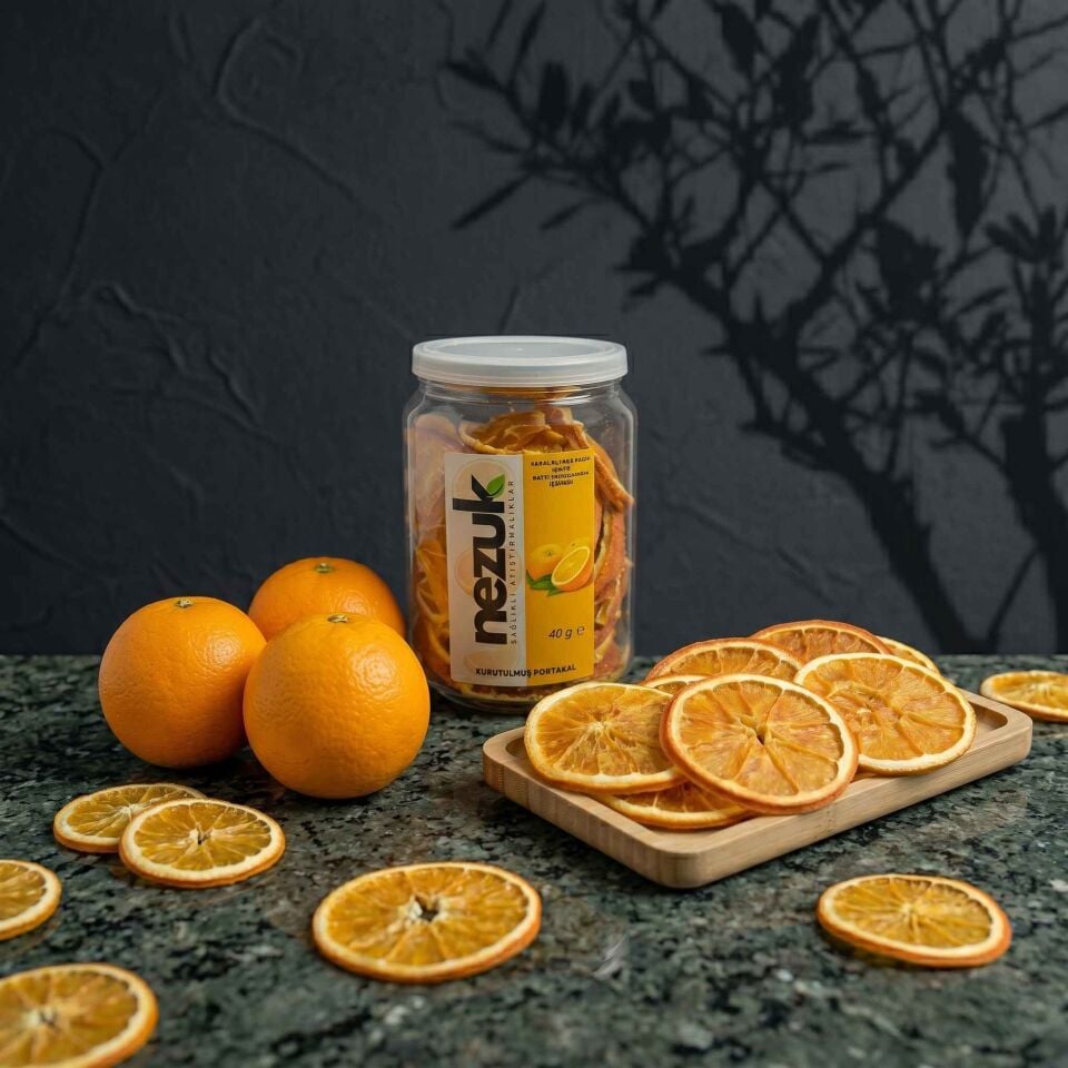 Nezuk Kurutulmuş Doğal Portakal-PET 40g