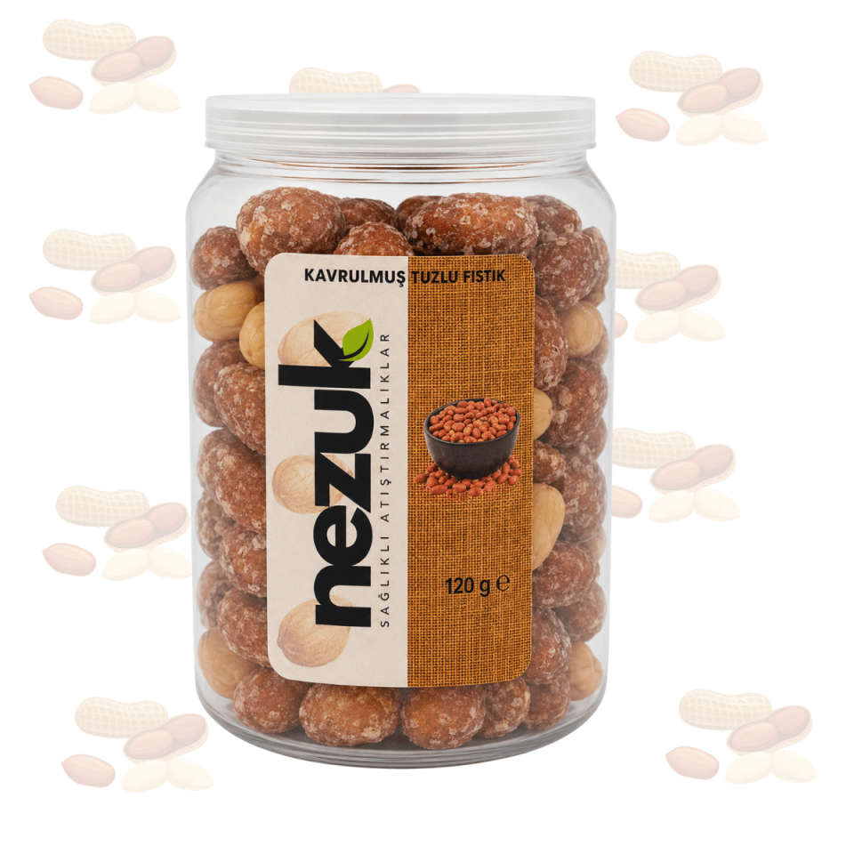 Nezuk Kavrulmuş Tuzlu Fıstık-120 gr