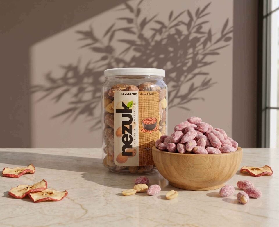 Nezuk Kavrulmuş Tuzlu Fıstık-120 gr