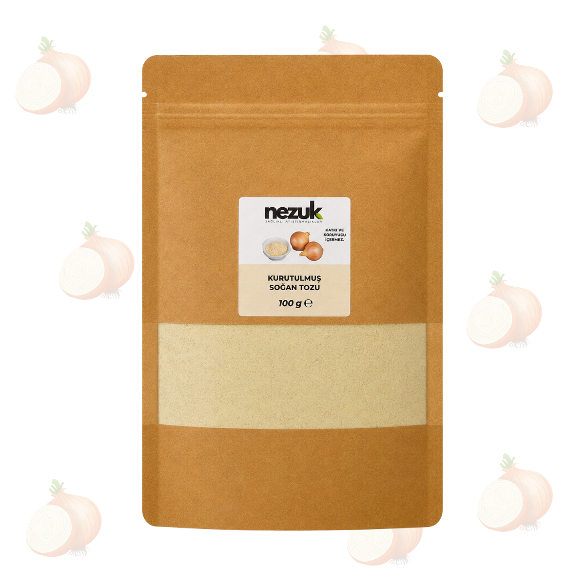 Nezuk Kurutulmuş Soğan Tozu-100 gr