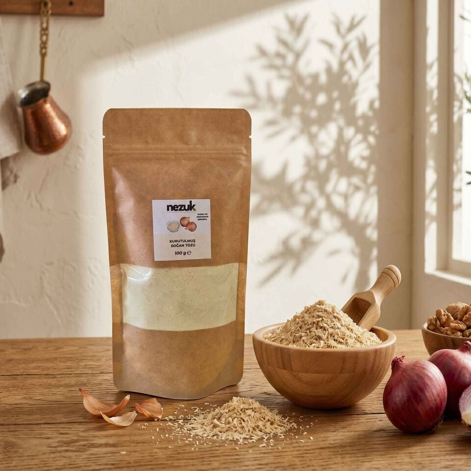 Nezuk Kurutulmuş Soğan Tozu-100 gr